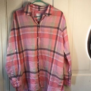 Liz Claiborne Linen Shirt